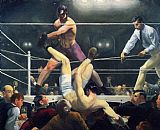 George Bellows Dempsey and Firpo painting